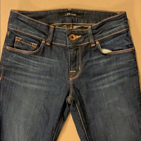 dark indigo flare j brand jeans - Picture 2 of 6